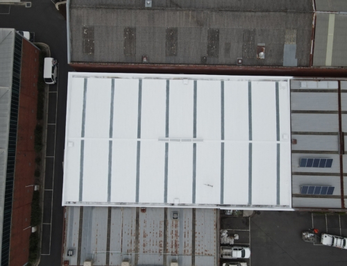How Cocoon Cool Roofs Reduced Internal Temperatures and Remediated MMRC Mitcham New Factory